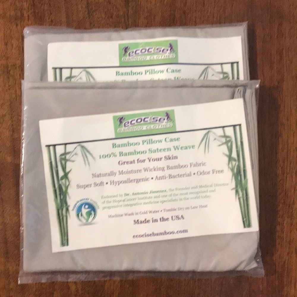 ecocise Bamboo Company Pillow Case (set of 2)